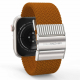 AmazingThing Titan Weave Strap for Apple Watch / Size 44 & 45 / Black