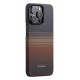 PITAKA MagEZ Case 5 for iPhone 15 Pro Max / MagSafe / Slim & Light / Sunset