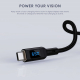 Aukey Type-C to Type-C Cable / 100W Power Delivery / Display Showing Charging Power / 1.8 Meters 