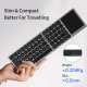 WiWU Foldable Keyboard / Battery Powered / Slim & Lightweight / Gray