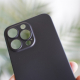 Black Paper Thin Case for iPhone 14 Plus / 0.35mm Only