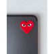 Sada Metal Sticker / Red Heart