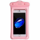 Universal Waterproof Phone Case / up to 6 inch / Pink