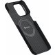 PITAKA Carbon Fiber iPhone 15 Pro Case / Supports MagSafe / Slim & Lightweight / Black