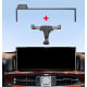 قطعة تركيب الجوال على الشاشة + ستاند لسيارة لكزس 570 / قوي و عملي / اسود 