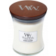 Woodwick Scented Candle / Island Coconut / Medium Size