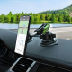 Lanparte Magnetic Mobile Phone Stand / Attaches to Dashboard and Glass / Rotates 360 Degrees