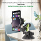Lanparte Mobile Stand / Attaches to Dashboard and Glass / Remote for Photo Shooting / Rotates 360 Degrees