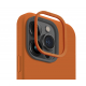 UNIQ Lino Hue Case for iPhone 15 Pro / Drop Resistant / Supports MagSafe / Orange Silicone