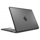 SwitchEasy Defender Case For MacBook Air 15-inch / Drop-resistant / Transparent + Black Frame