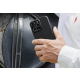 PITAKA MagEZ Pro 4 iPhone 15 Pro Max Case / Carbon Fiber / MagSafe / Slim / Black & Grey