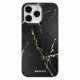 SwitchEasy MARBLE M Case for iPhone 14 Pro / Never Fade / Black & Gold / MagSafe