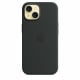 Original Apple Silicone Case for iPhone 15 / Supports MagSafe / Black