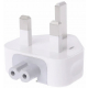 3 Pin Plug Adapter for Apple Chargers / Converts American & European Chargers To Three Pin Plug