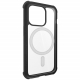 MagEasy ODYSSEY M Case for iPhone 14 Pro / Drop-resistant / MagSafe / Transparent / Leather Frame