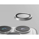 عدسات يونيك Optix لحماية كاميرا ايفون 15 برو / وضوح عالي / كحلي غامق 