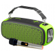WiWU P16 Max Wireless Speaker / + Wireless Microphone / Works With Bluetooth /  Black & Green