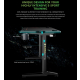طاولة الجيمنغ GIP-44B من يوريكا / مع اضاءة RGB وملحقات مدمجة