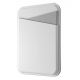 MagEasy Snap Magnetic Stand & Card Holder / Supports MagSafe / White