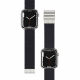 AmazingThing Titan Weave Strap for Apple Watch / Size 38 & 40 & 41 / Black