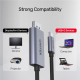 Unitek DisplayPort 1.2 to USB-C Cable / 4K & 60Hz / 2 Meters
