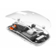 WiWU Crystal Wireless Mouse / Lightweight & Comfortable / Transparent Black