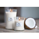 Woodwick Scented Candle / Island Coconut / Hourglass Large 