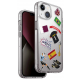 UNIQ LifePro Case for iPhone 14 Plus / Fall Protection / MagSafe / Clear & Qatar World Cup Stickers