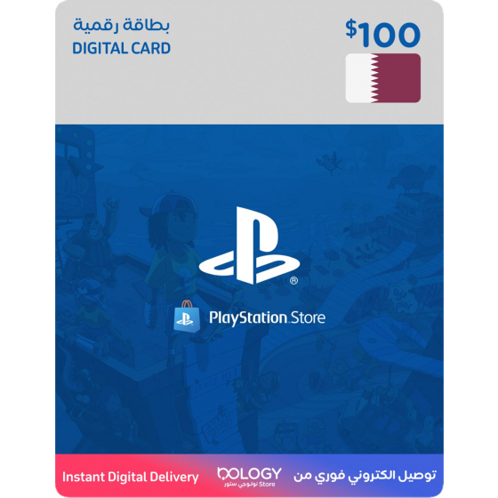 Playstation Qatar / 100 USD Digital Card