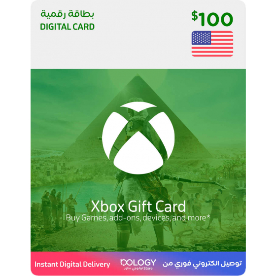 Xbox USA 100 USD Digital Card
