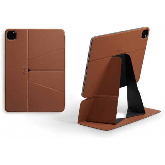 MOFT Snap Folio Magnetic Case & Stand / iPad Pro 11 inch / Multi Viewing Angles / Brown