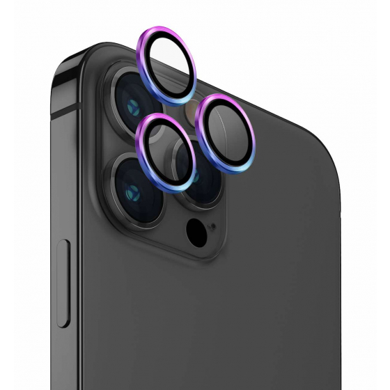 UNIQ Optix lenses Camera Protection for iPhone 15 Pro Max / High Clarity / Iridescent 
