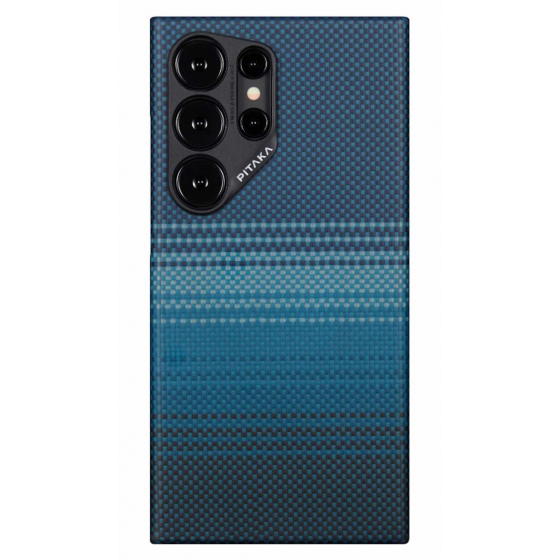 Pitaka MagEZ 4 Case for Galaxy S24 Ultra / Carbon Fiber / Slim & Lightweight / MagSafe / Moonrise