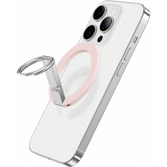 AmazingThing Titan Mag Ring / Phone Holder & Stand / MagSafe Support / Pink