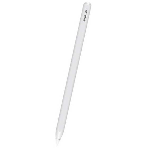 Green Smart Pencil Pro / Charges Magnetically / Supports Wrist Tilt / White