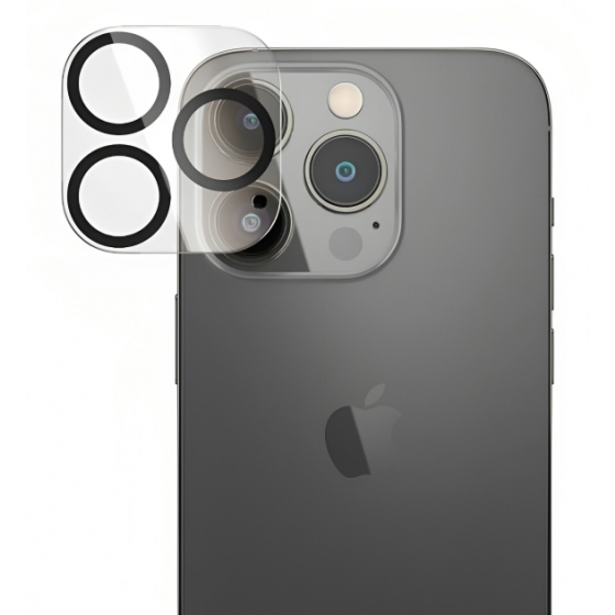Grip2u Camera Lens Protection for iPhone 15 Pro + Pro Max / High Clarity / Transparent