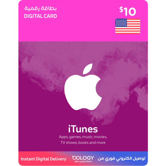 iTunes US / 10 USD / Digital Card