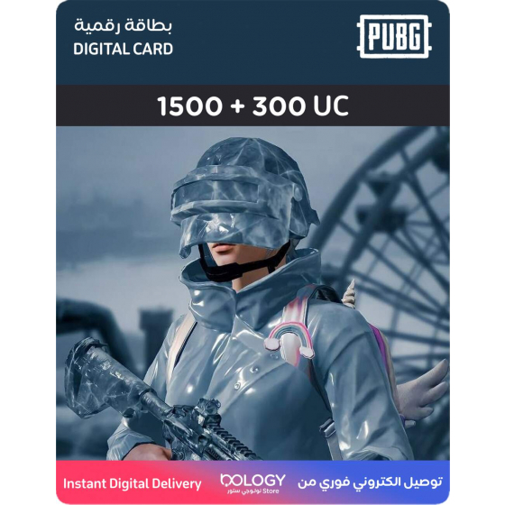 PUBG Mobile 1500 + 300 UC Card