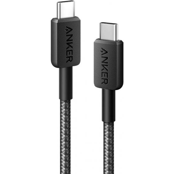 Anker USB Type-C to Type-C Cable / Durable Design / Supports 60W PD Fast Charging / 1 Meter