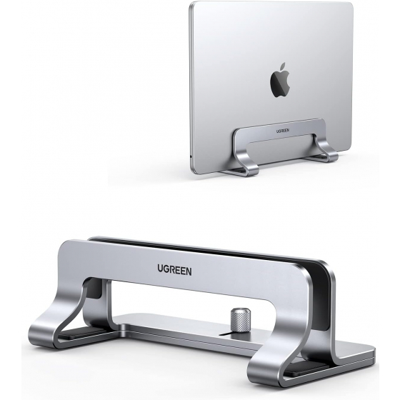UGreen Aluminum Vertical Laptop Stand / Holder / Up to 17 inch Laptops