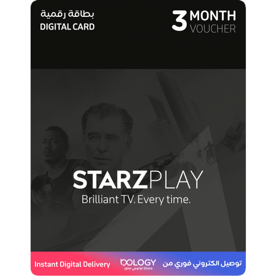 اشتراك STARZ PLAY لمدة 3 شهور