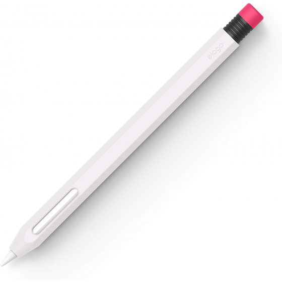 Elago Case for Apple Pencil 2nd Generation / Classic Design / Wireless Charging / White