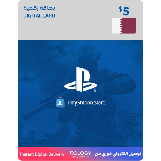 Playstation Qatar / 5 USD Digital Card