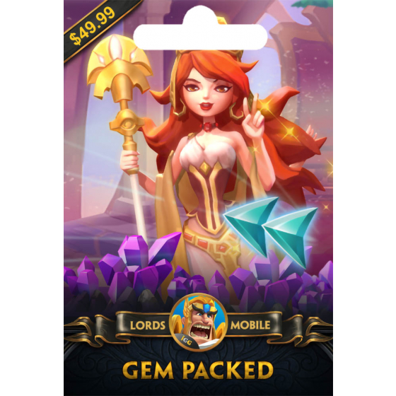 Lords Mobile / Gem Packed Card
