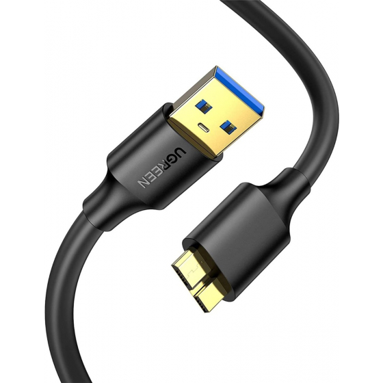 واير USB الى USB Micro-B من UGreen / يدعم معيار USB 3.0 / طول 50 سنتمتر