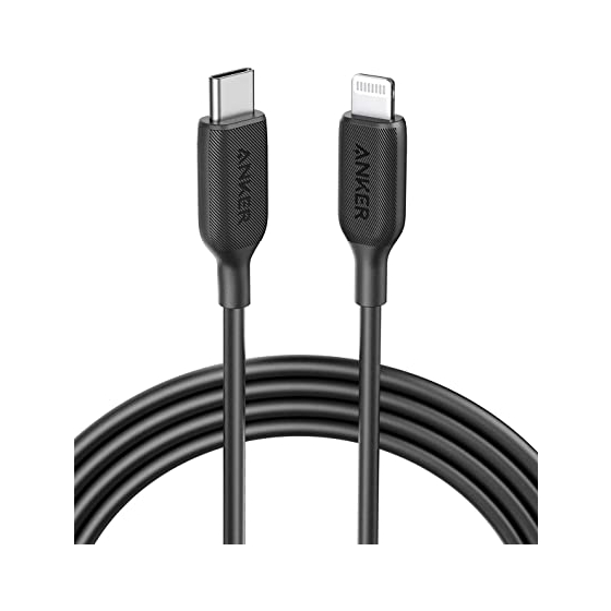 Anker PowerLine III USB-C to Lightning Cable 0.9M - black 