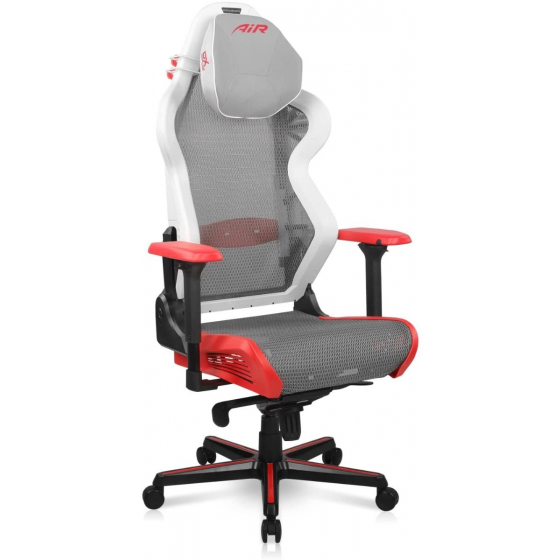 كرسي DXRacer من فئة Air Series / ابيض و احمر