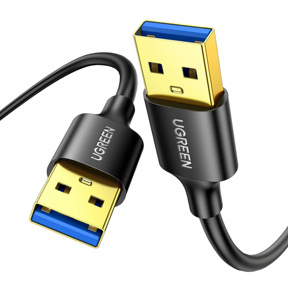 UGreen USB to USB Cable / Durable Design / 1 Meter / Black