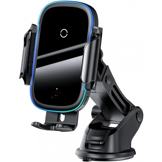 Baseus Wireless Car Phone Stand / Mounts on Dashboard & Air Vent / 15 Watts