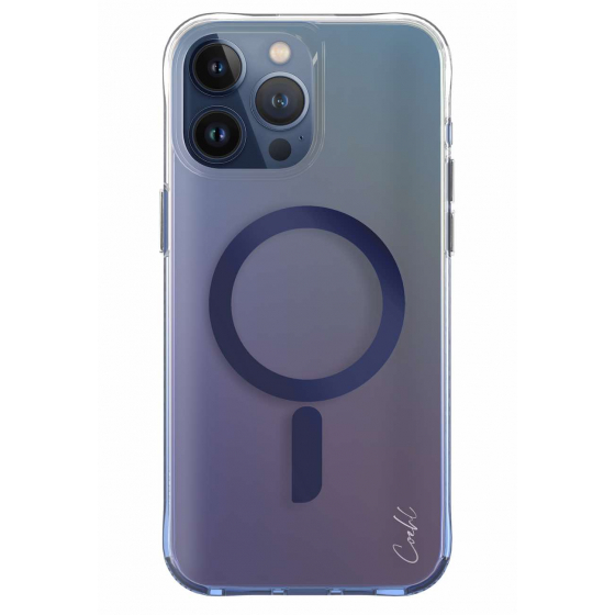 Uniq Coehl Dazze Case for iPhone 15 Pro Max / MagSafe / Drop-Resistant / Azure Blue